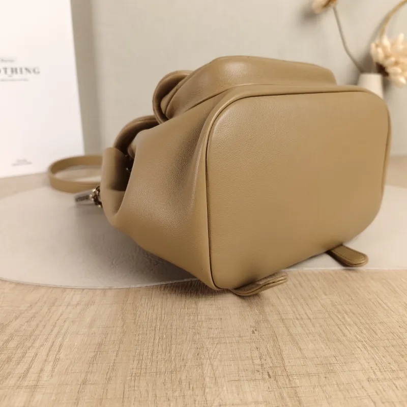 Chanel Backpack Duma Taupe Calfskin Small18 × 12 × 18.5 cm — detail view 11 of 13