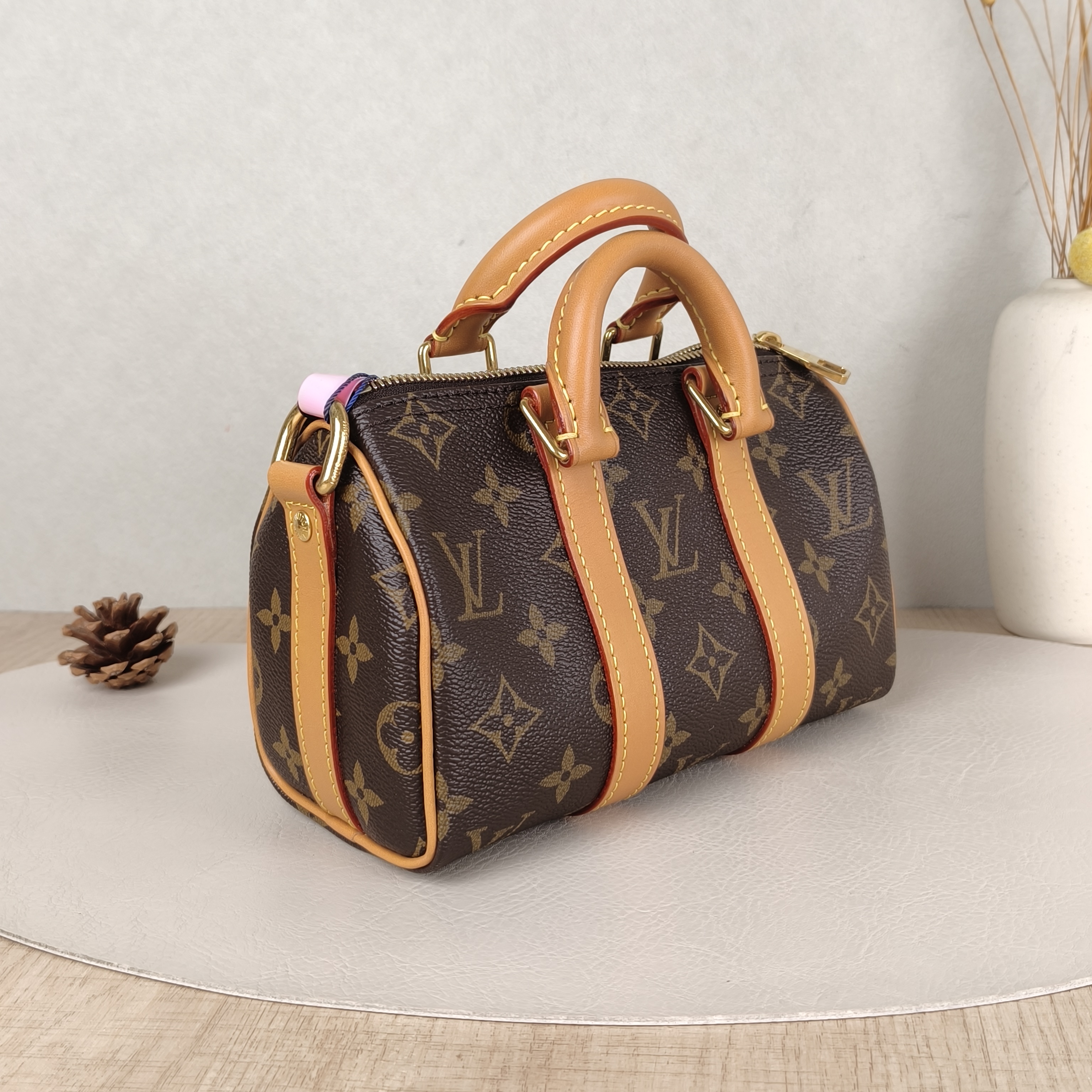 Louis Vuitton Crossbody Bag Nano Keepall Monogram PV Cnano20 × 9 × 11 cm — cover view 5 of 5