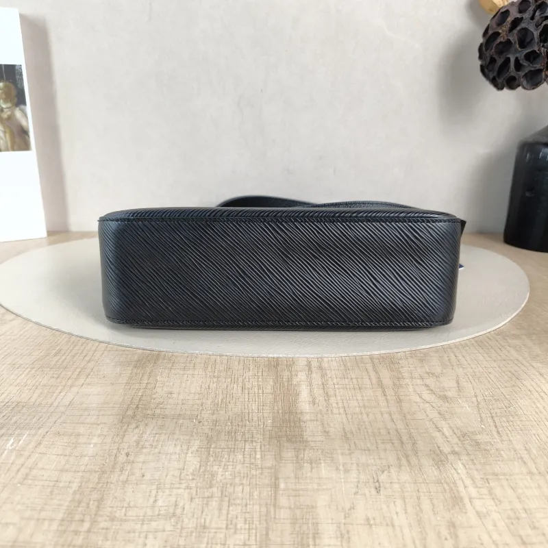 Louis Vuitton Crossbody Bag MARELLE Black Epi Embossed Calfskin Small 25 × 8 × 15 cm — cover view 4 of 5