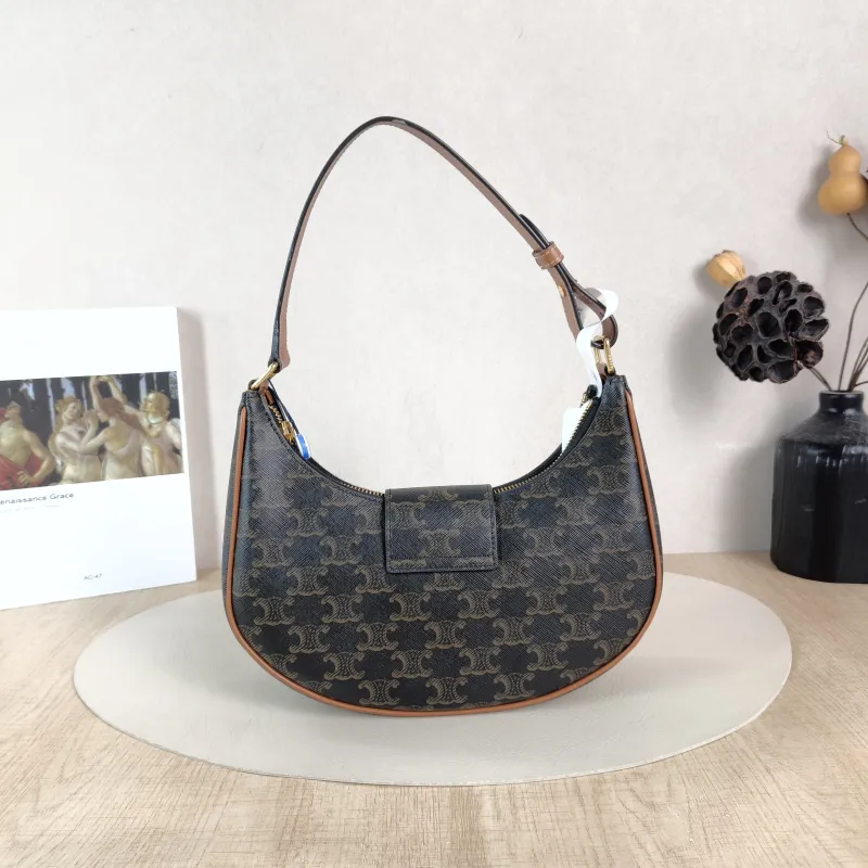 CELINE Shoulder Bag AVA TRIOMPHE Monogram PVC Medium 22 × 7.5 × 17 cm — cover view 2 of 5