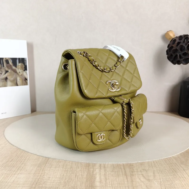 Chanel Backpack Duma Calfskin Medium 20.5 × 11.5 × 20 cm — cover view 4 of 6