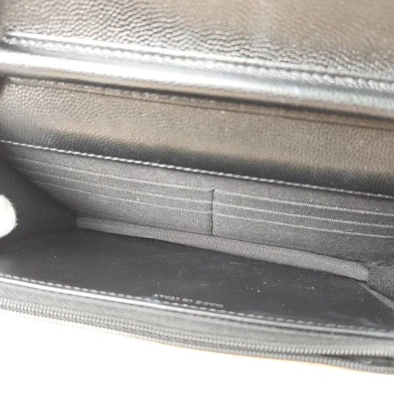 Chanel Crossbody Bag CF WOCWOC Bag Black Calfskin One Size19.2 × 3.5 × 12.3 cm — detail view 11 of 12