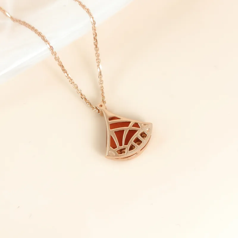 Bvlgari Necklace DIVAS’ DREAM Collection Pavé Diamond Rose Gold 18KR ose Gold Diamond One Size 1.5*41-42 — cover view 2 of 10