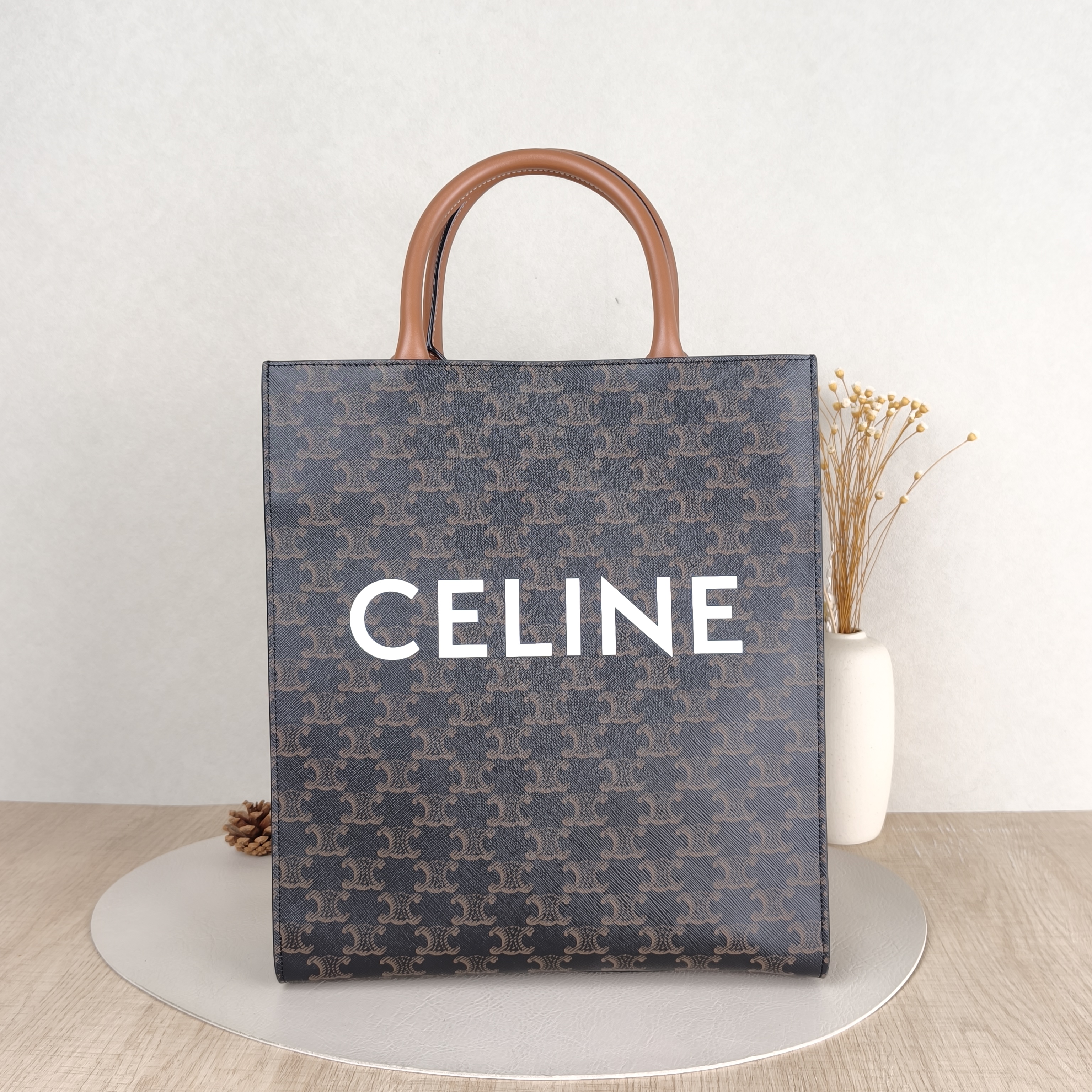 CELINE Crossbody Bag CABAS Monogram PVC Small28.5 × 8 × 33 cm