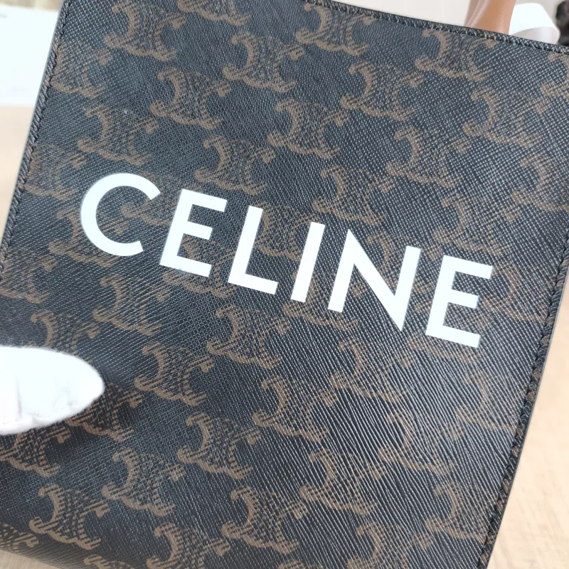 CELINE Crossbody Bag CABAS Mini Monogram PVC Mini 17 × 4 × 20.5 cm — detail view 13 of 13