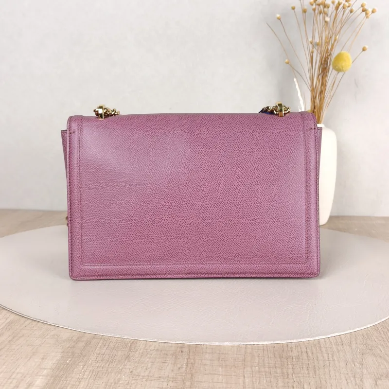 FERRAGAMO Crossbody Bag Chain Bag Calfskin One Size25 × 5 × 17 cm — cover view 5 of 5
