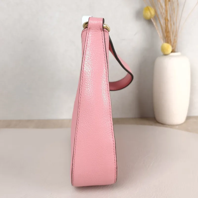 Miumiu Shoulder Bag Shoulder Bag Pink Calfskin 22 × 5 × 17 cm — detail view 9 of 9