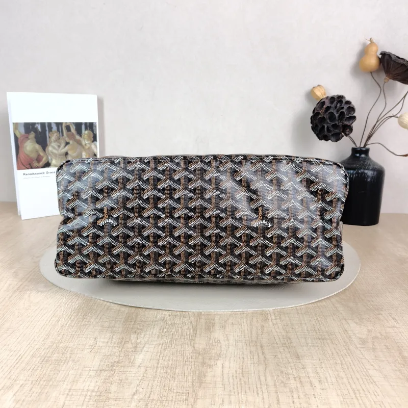 GOYARD Shoulder Bag Boheme Hobo​ Brown ine Canvas Small 43 × 14 × 27 cm — cover view 6 of 6
