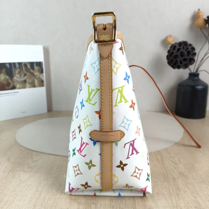 Louis Vuitton Crossbody Bag Carryall Multicolore PVC Small 29 × 12 × 24 cm — detail view 14 of 14