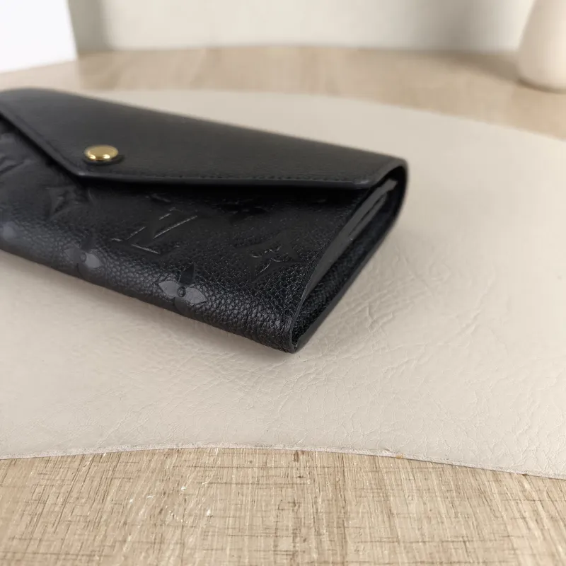 Louis Vuitton Wallet Edition Wallet Black Calfskin One Size 19 × 2.5 × 10.5 cm — detail view 6 of 9