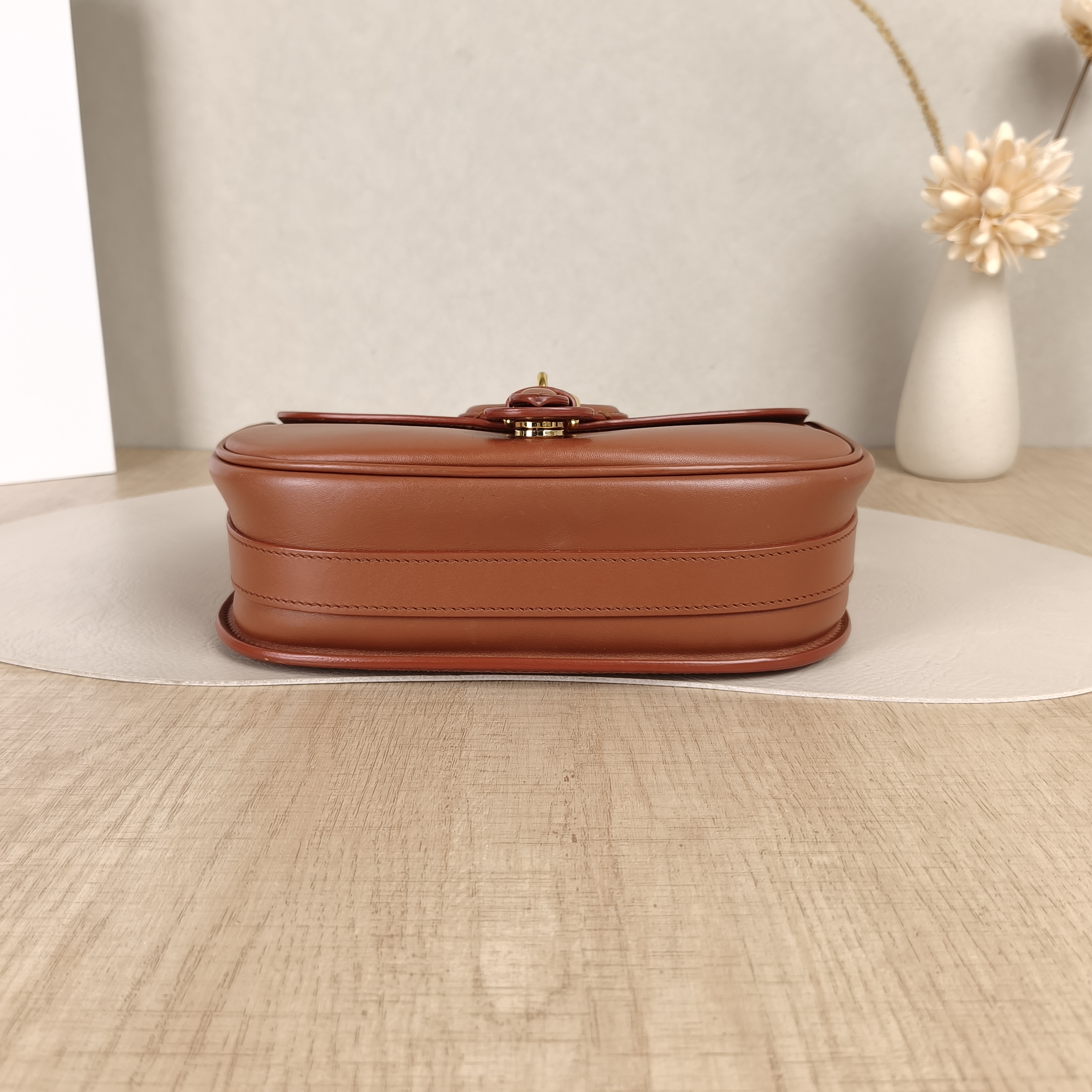 DIOR Crossbody Bag Bobby Caramel Calfskin22.5 × 6.5 × 17.5 cm — cover view 4 of 5