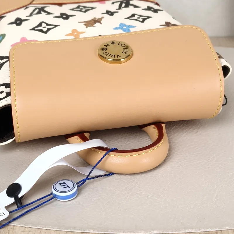 Louis Vuitton Crossbody Bag Nano Steamer Shoulder Bag Tyler Yellow PVC nano 15 × 7 × 18 cm — detail view 7 of 13