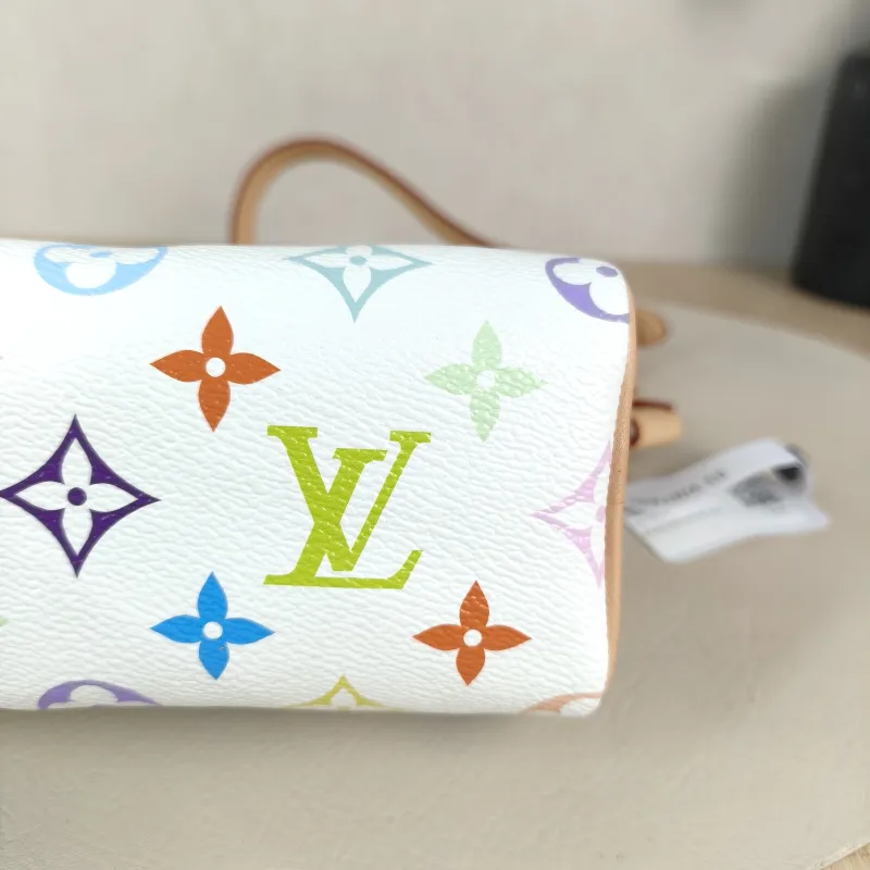 Louis Vuitton Crossbody Bag Speedy Nano Multicolore PVC nano 16 × 7.5 × 10 cm — detail view 3 of 10