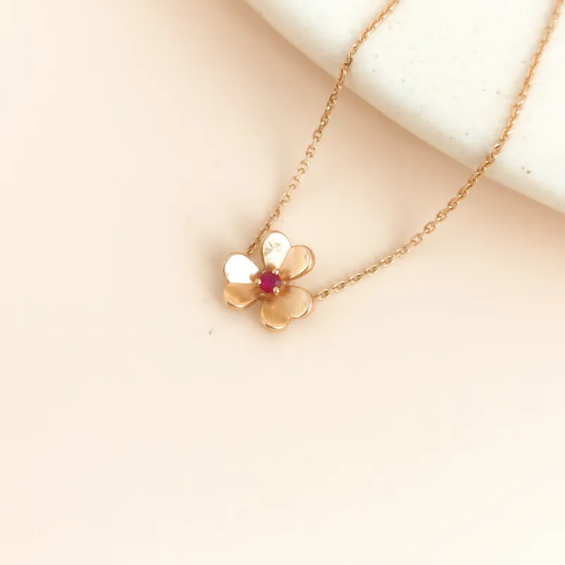 Van Cleef & Arpels Bracelet Frivole Collection Single-Motif Bracelet Rose Gold 18KR ose Gold Mini 17.5 cm — cover view 4 of 6