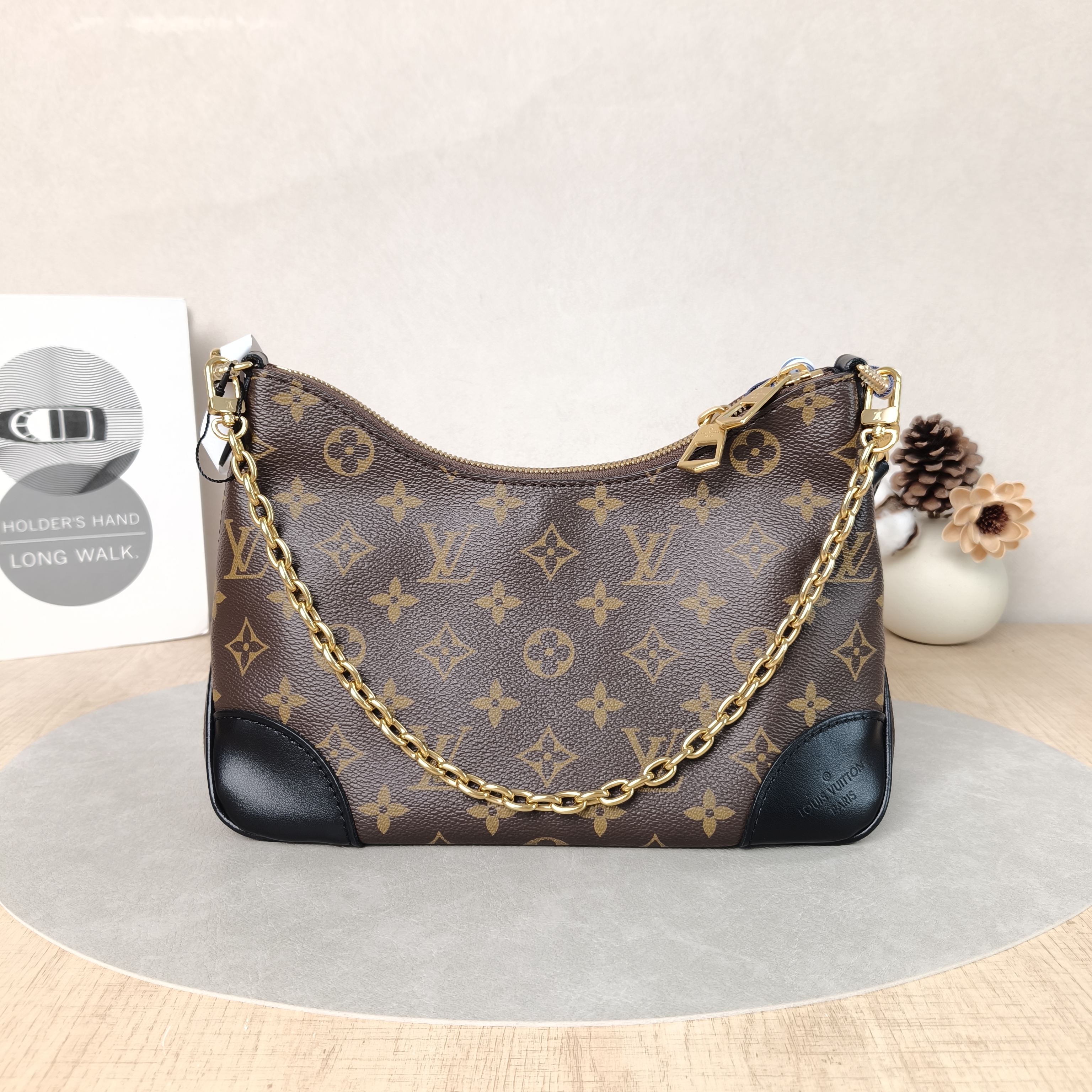 Louis Vuitton Crossbody Bag Boulogne PVC Small26 × 9.5 × 16 cm