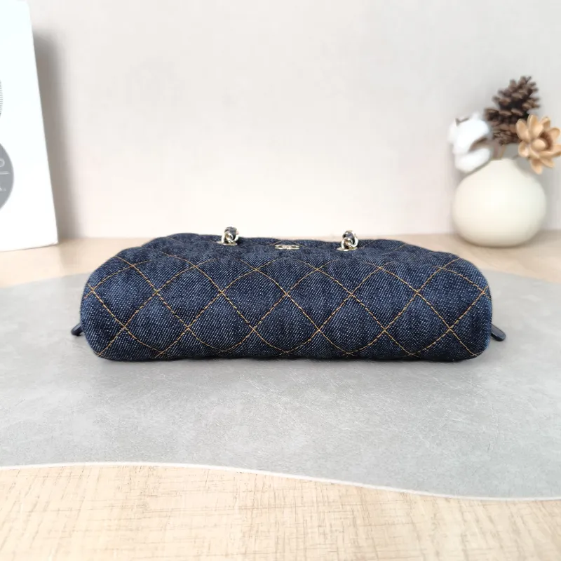 Chanel Shoulder Bag 26p Bowling Bag Navy One Size 20 × 5.5 × 12 cm — cover view 4 of 6