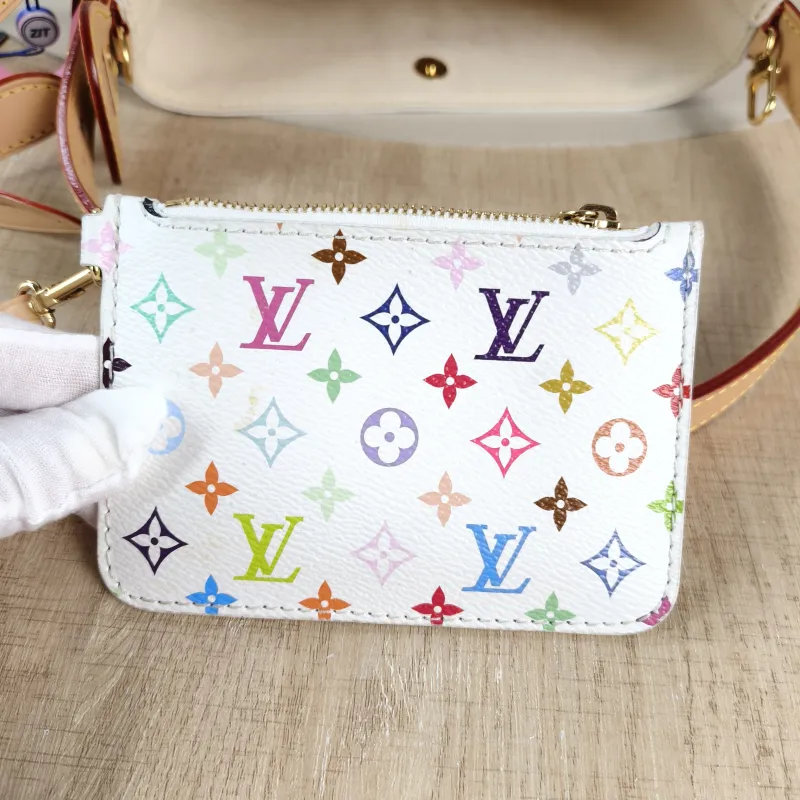 Louis Vuitton Top Handle Bag ALL IN BB Multicolore PVC BB 16 × 12 × 18 cm — detail view 9 of 11