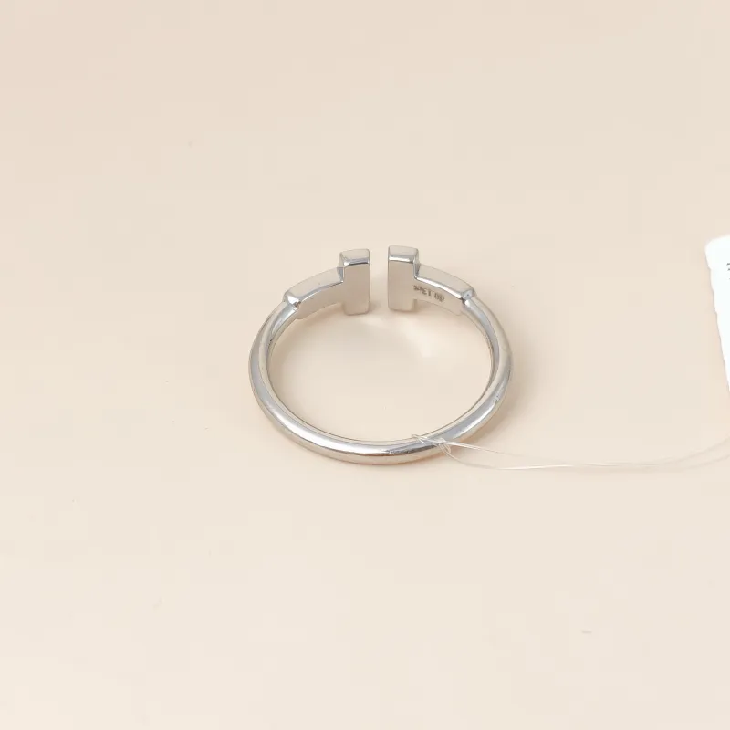 Tiffany&Co. Ring TC ollection White Gold Diamond18KW hite Gold One Size 53 — cover view 4 of 7