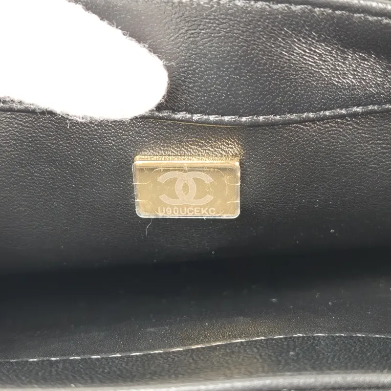 Chanel Crossbody Bag 23s trendy cc Black Lambskin Small 25 × 12 × 17 cm — detail view 6 of 15