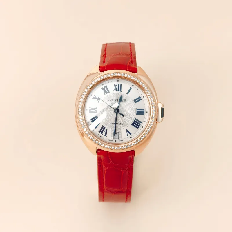CARTIER Watch Collection Watch Silver 18k One Size 18k 35