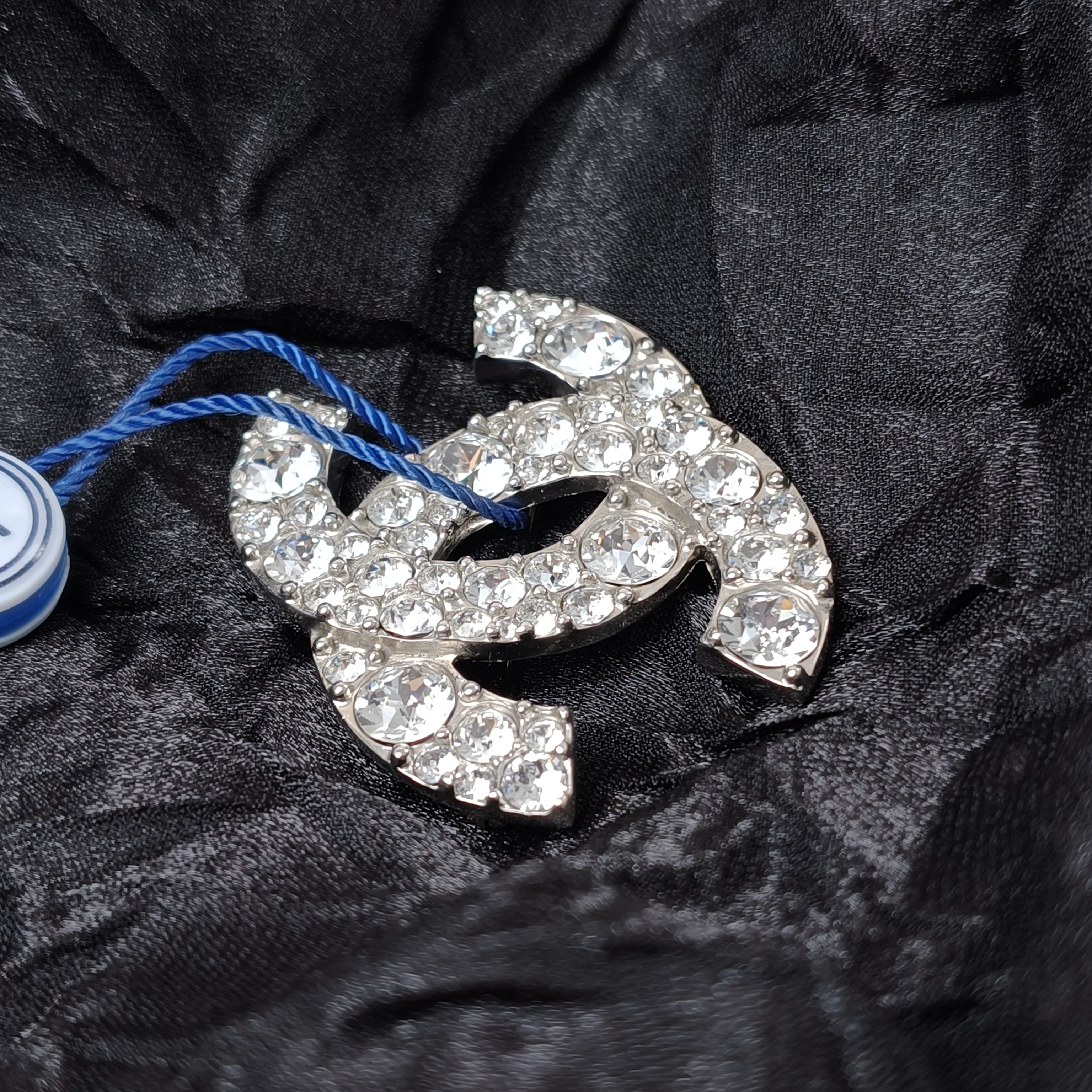 Chanel Brooch c Brooch Silver One Size — cover view 6 of 8