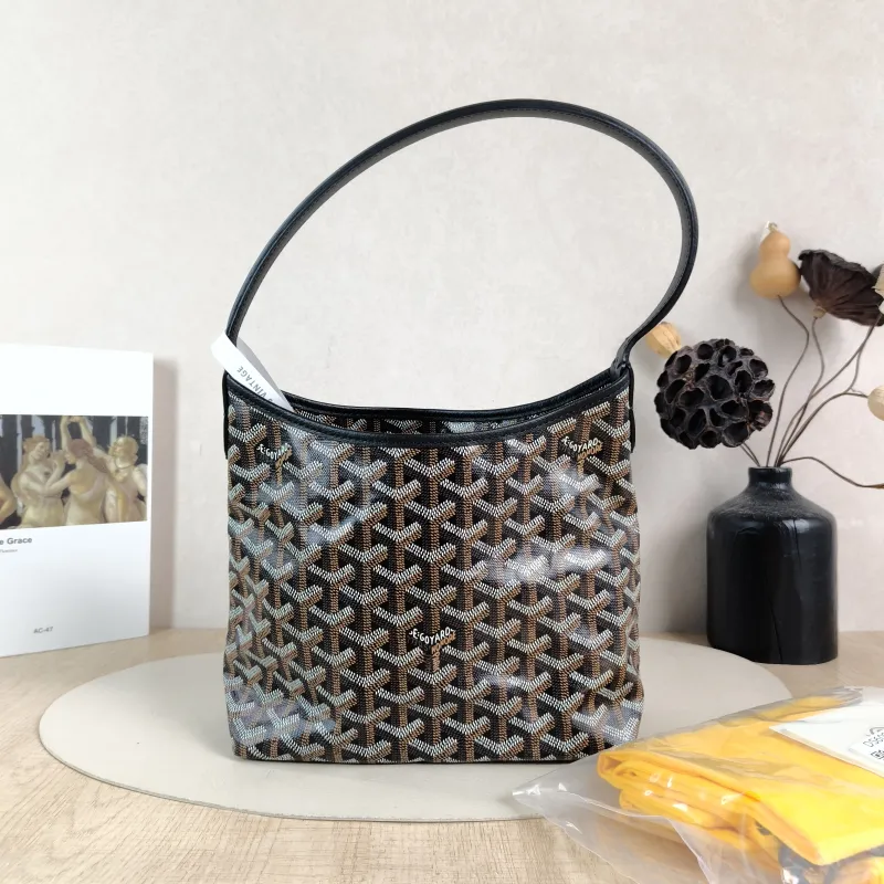 GOYARD Shoulder Bag Boheme Hobo​Black PV Cmini29 × 11 × 18.5 cm — cover view 2 of 6