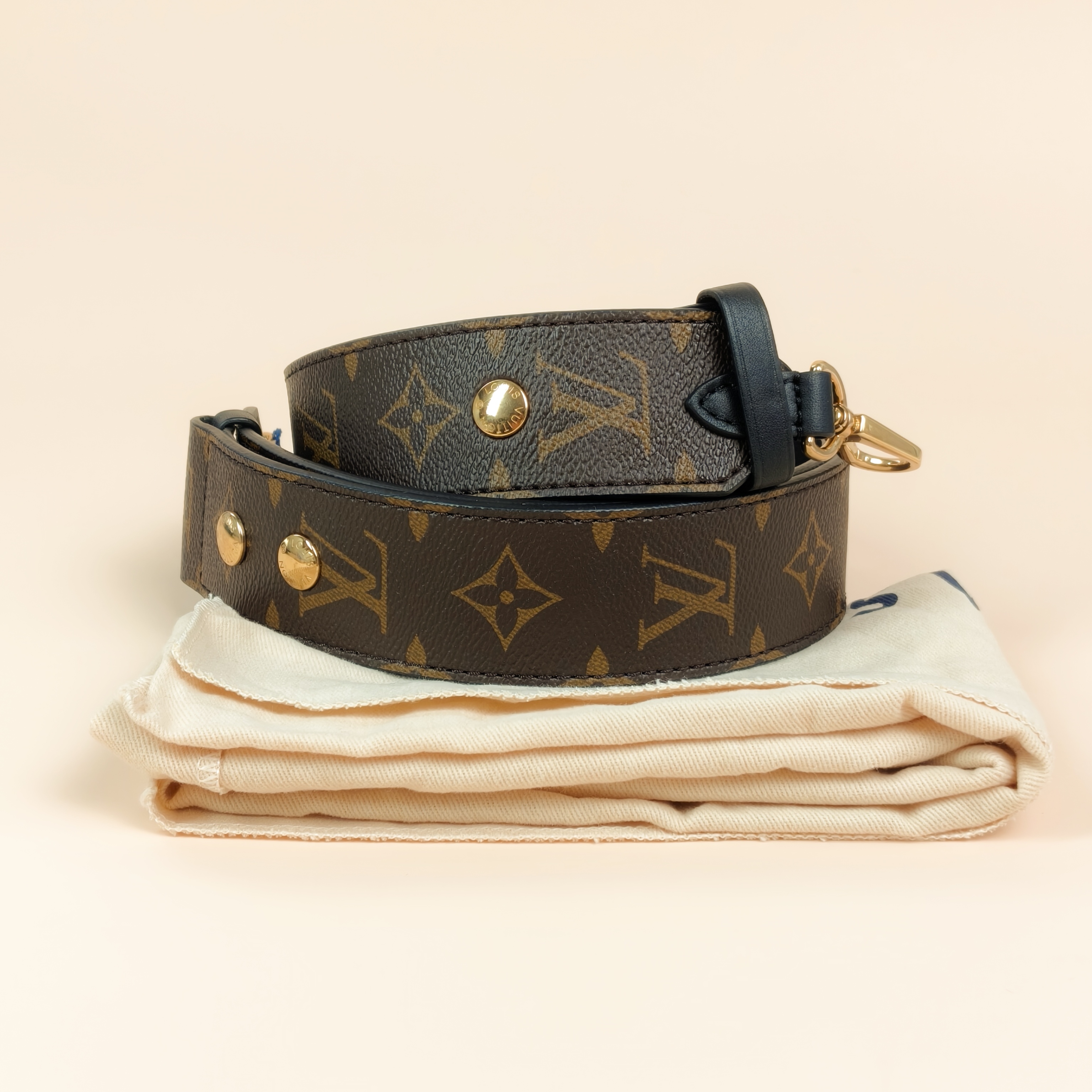 Louis Vuitton Shoulder Strap Shoulder Strap Monogram PVC One Size125cm 4cm — cover view 6 of 7