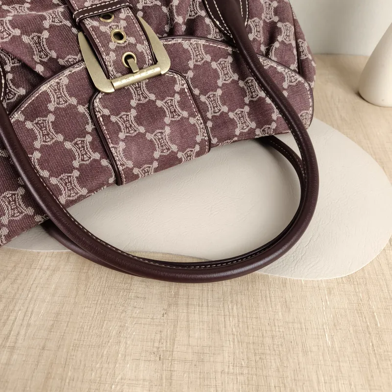 CELINE Top Handle Bag Top Handle Bag Red Canvas One Size45 × 10 × 24 cm — detail view 9 of 11