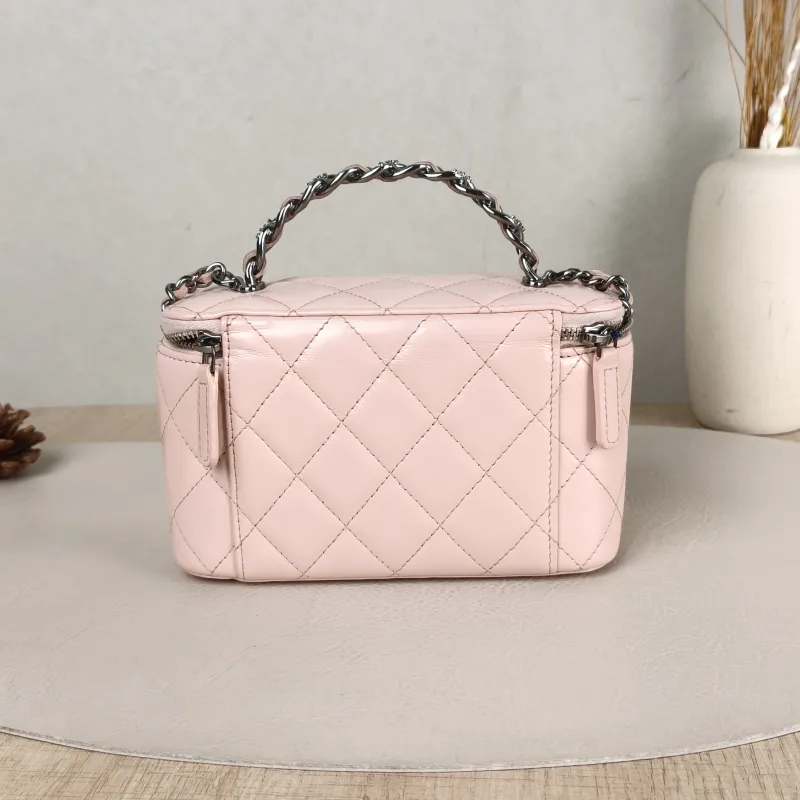 Chanel Crossbody Bag Edition Pink Calfskin Mini 16 × 8 × 9.5 cm — cover view 5 of 5