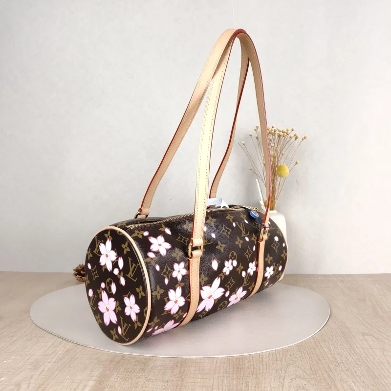 Louis Vuitton Shoulder Bag Papillon Monogram · PVC One Size30 × 15 × 15 cm — cover view 2 of 5