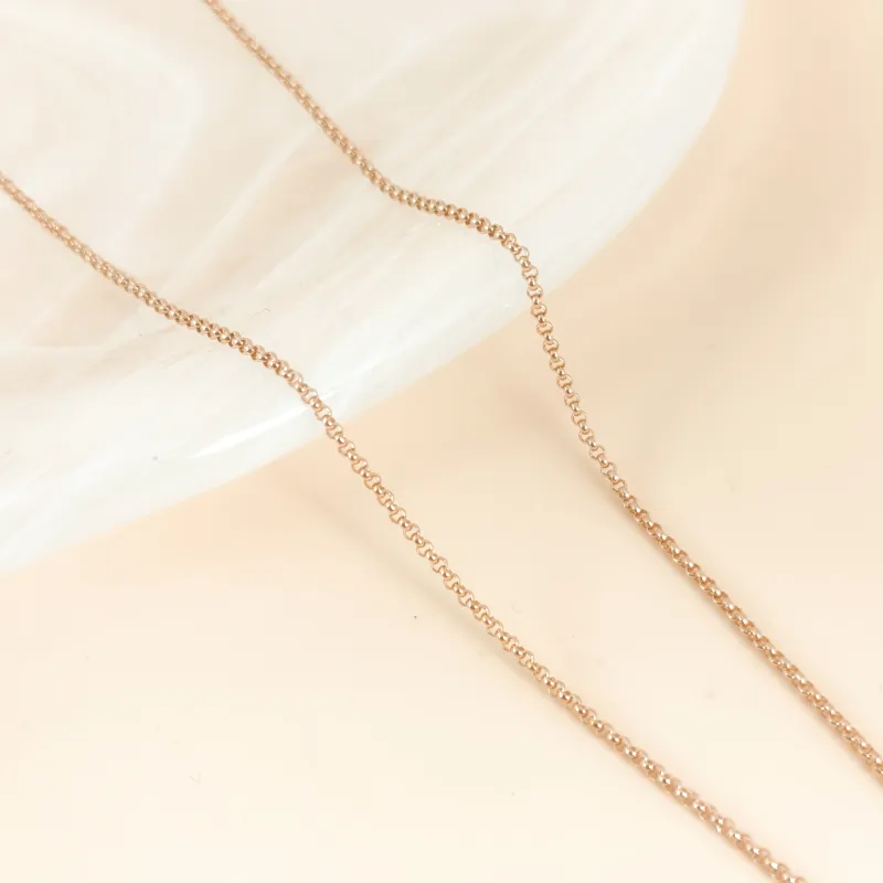 Bvlgari Necklace B.zero1 Rose Gold Diamond18KR ose Gold One Size 43cm โ cover view 5 of 8