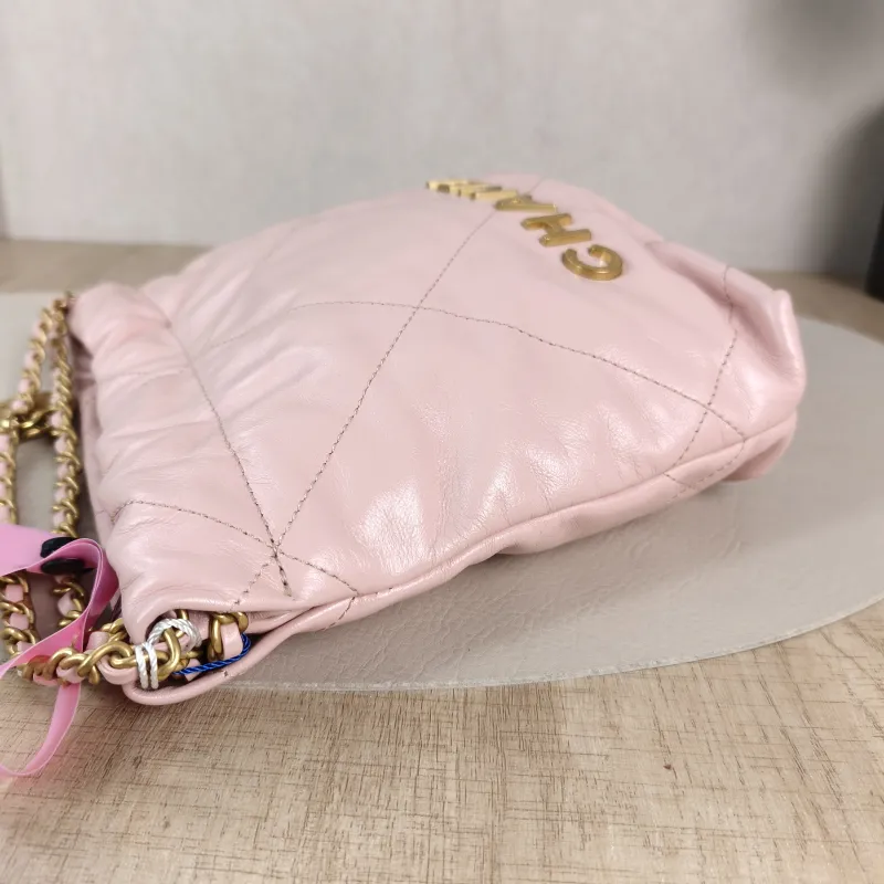 Chanel Crossbody Bag22Bag Pink Calfskinmini20 × 6 × 19 cm — detail view 6 of 12