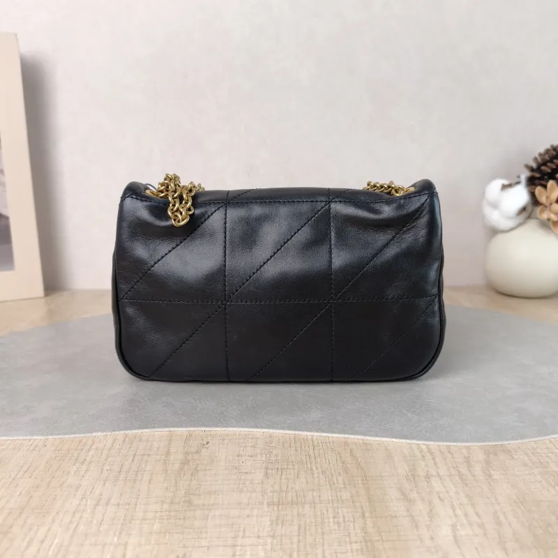 SAINT LAURENT Crossbody Bag Jamie 4.3 Chain Bag Black SL ambskin Mini 20 × 7 × 12 cm — cover view 4 of 5