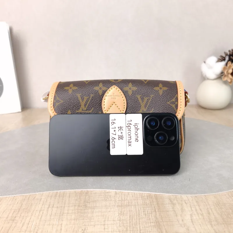 Louis Vuitton Crossbody Bag Diane Baguette Bag Monogram PVC nano 19 × 6 × 10.5 cm — cover view 2 of 6