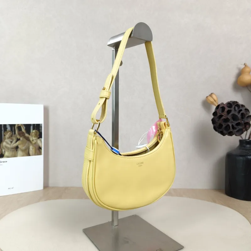 CELINE Shoulder Bag AVA Yellow Calfskinmini16 × 4 × 8.5 cm — cover view 2 of 6