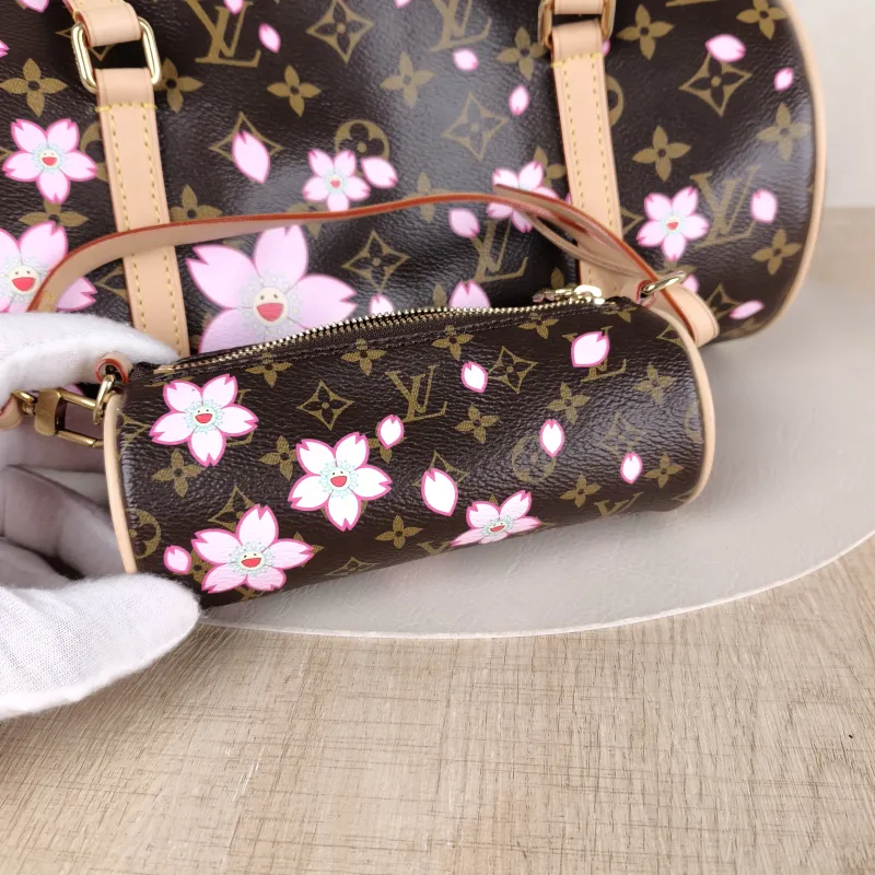 Louis Vuitton Shoulder Bag Papillon Monogram · PVC One Size30 × 15 × 15 cm — detail view 10 of 14