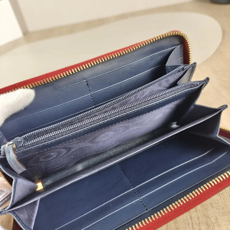 GUCCI Wallet Wallet Blue Monogram PVC 19 × 2.5 × 10 cm — detail view 4 of 9