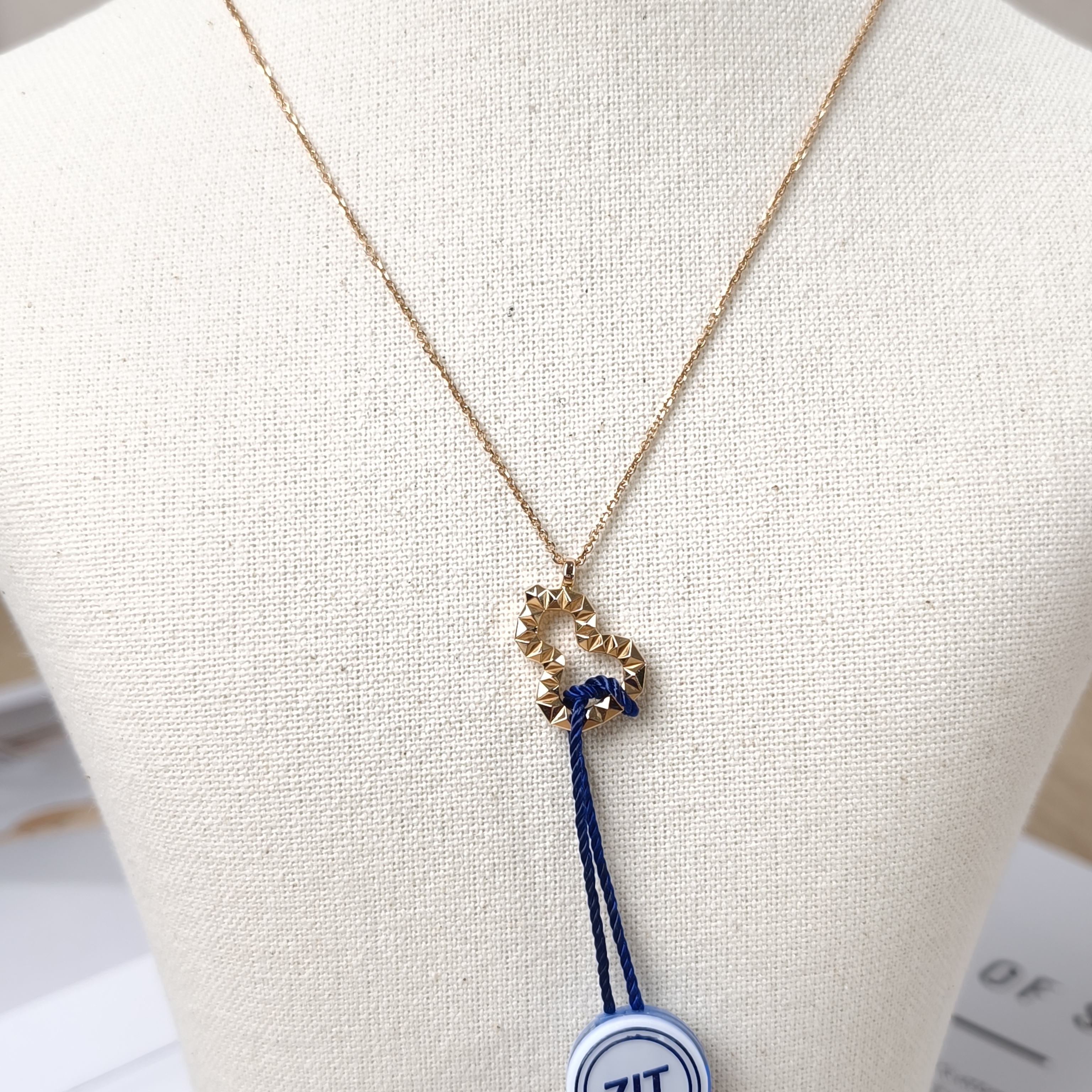 Qeelin Necklace Wulu Collection Necklace Gold18KR ose Gold15㎜ 42㎝