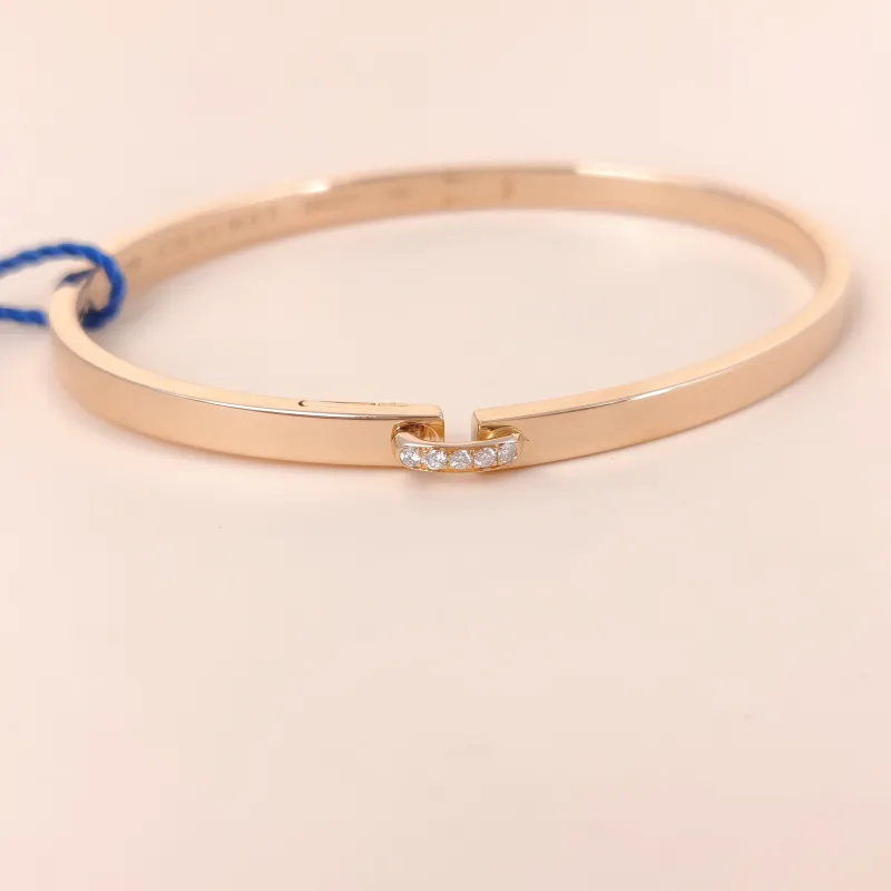 CHAUMET Bangle Liens Évidence · Collection Bangle Rose Gold Diamond18KR ose Gold One Size160 — cover view 7 of 8