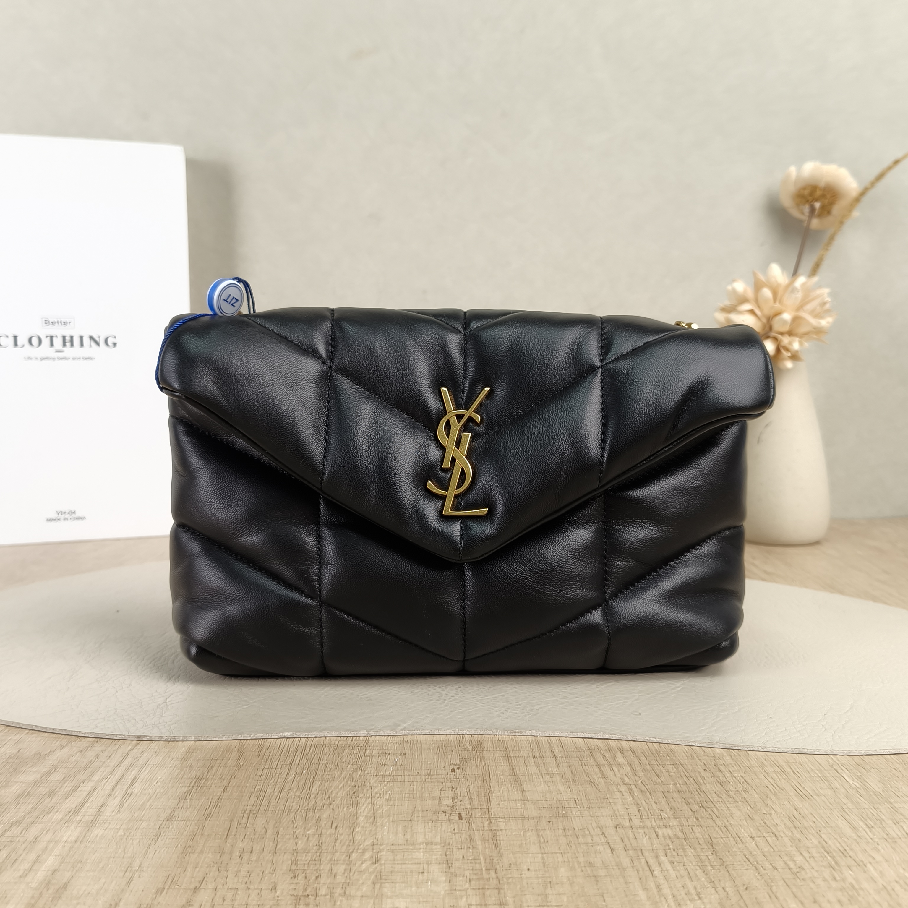 SAINT LAURENT Bag LOULOU PUFFER mini23*8.5*15.5