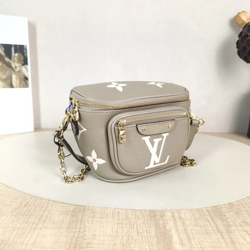 Louis Vuitton Crossbody Bag Bumbag Belt Bag Calfskin Mini 17 × 9.5 × 12 cm — cover view 2 of 5