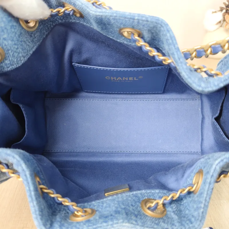 Chanel Crossbody Bag 25Bag Blue Mini 22 × 12.5 × 20 cm — detail view 7 of 11