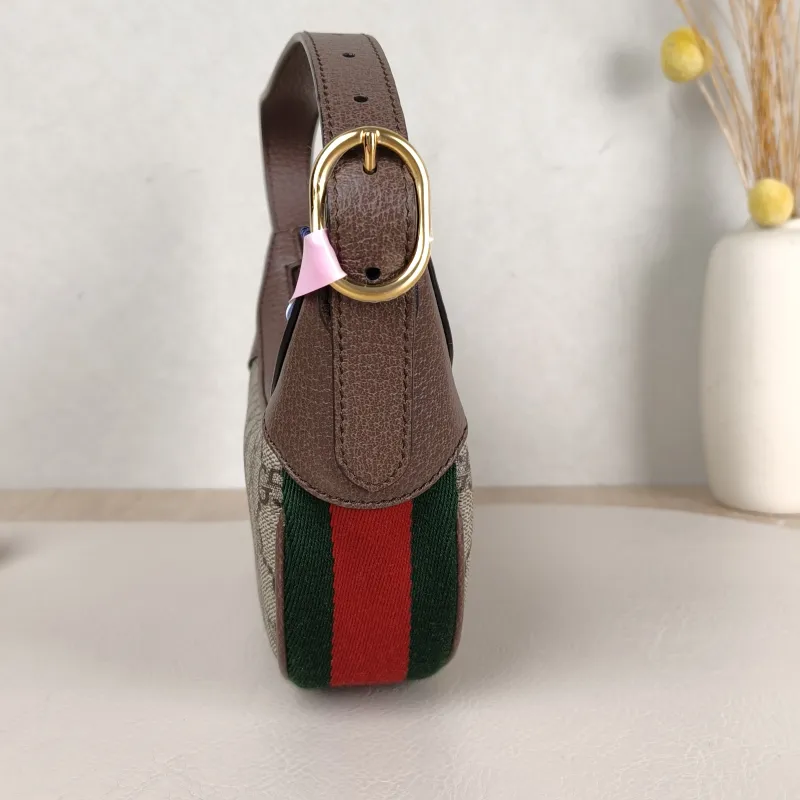 GUCCI Shoulder Bag Ophidia GG Monogram PVC Mini 20 × 5 × 15 cm — detail view 8 of 10