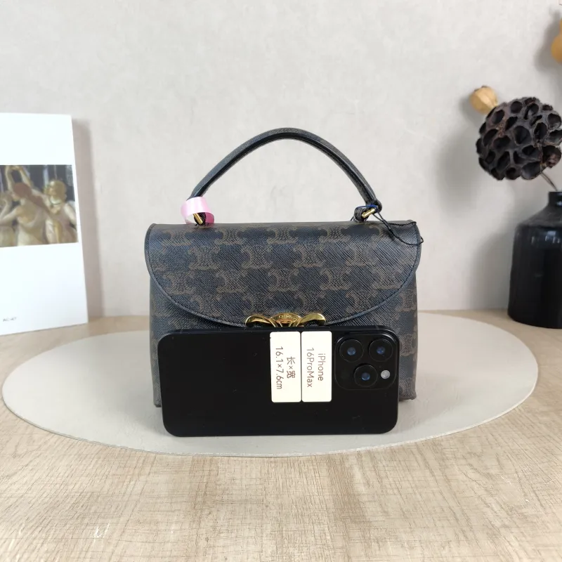 CELINE Top Handle Bag TEEN NINO Top Handle Bag Monogram PVC Small 20 × 8 × 13 cm — cover view 4 of 5