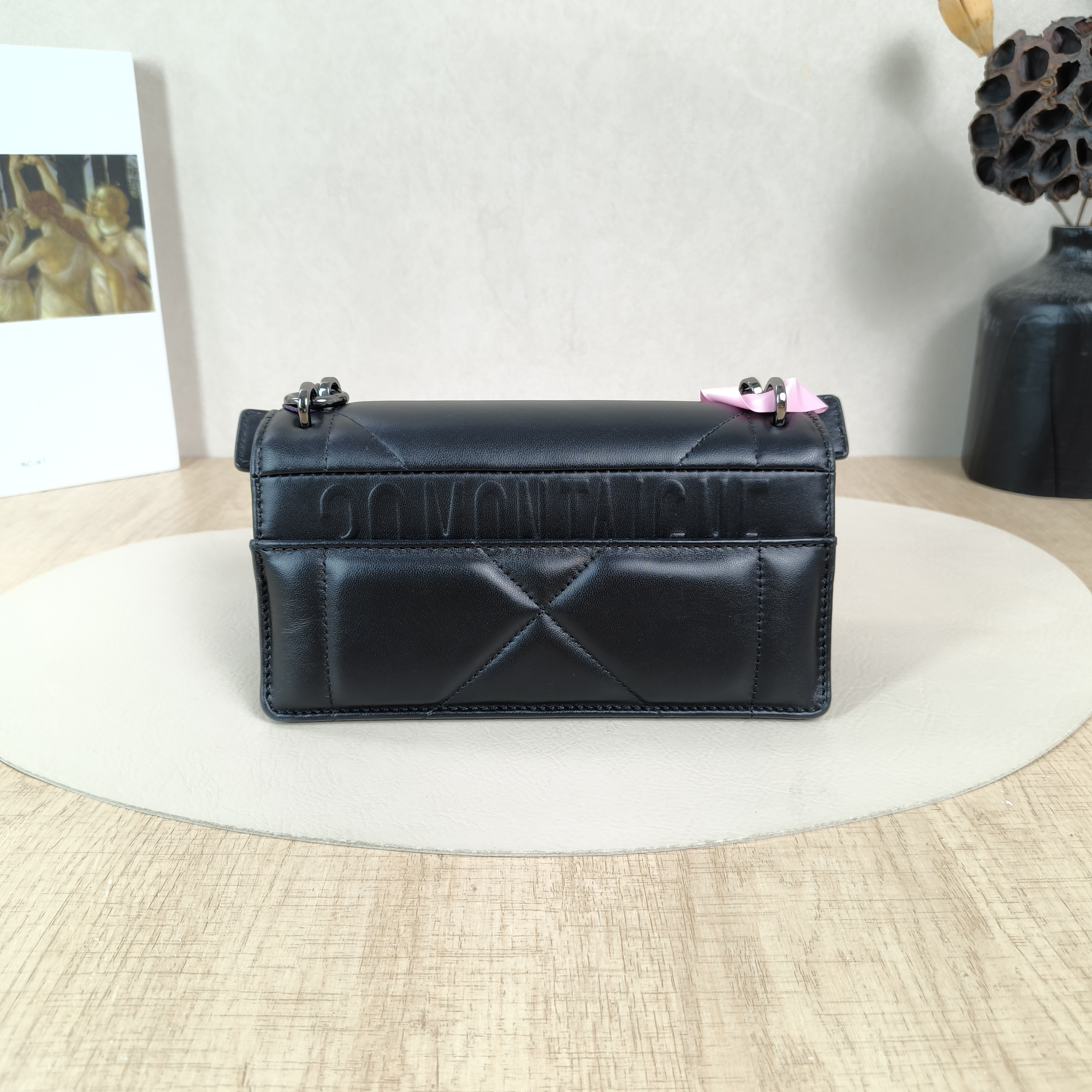 DIOR Crossbody Bag30Montaigne Black Lambskin One Size20 × 7 × 10.5 cm — cover view 3 of 5