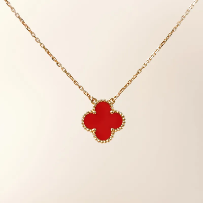 Van Cleef & Arpels Necklace Alhambra Alhambra Collection Necklace 18KY ellow Gold Vintage Small42cm