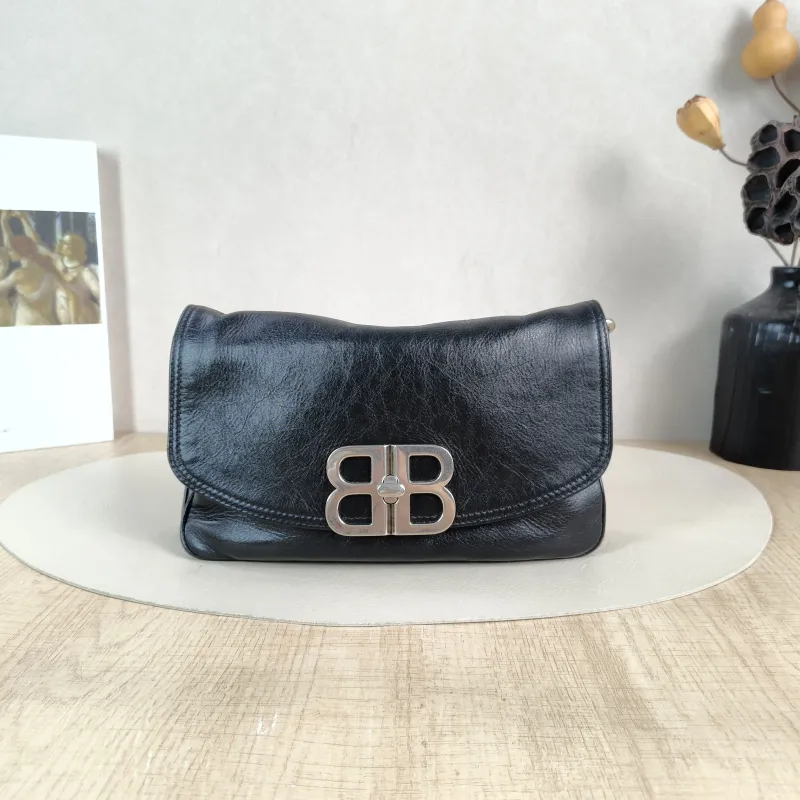 BALENCIAGA Crossbody Bag Crossbody Bag Calfskin One Size 23 × 3 × 14 cm