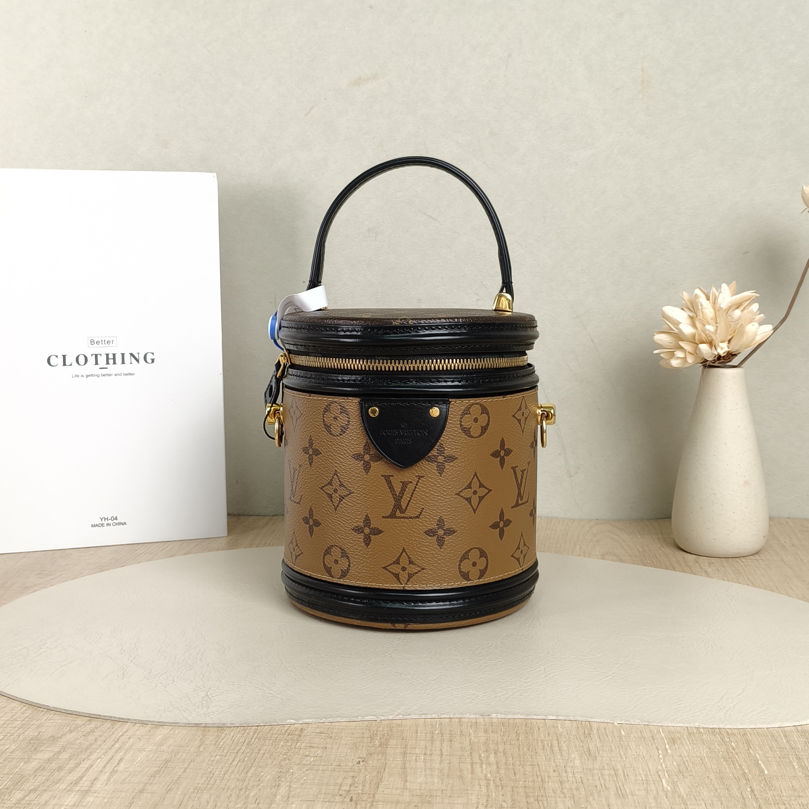 Louis Vuitton Crossbody Bag Cannes Monogram PVC Small15 × 15 × 17 cm