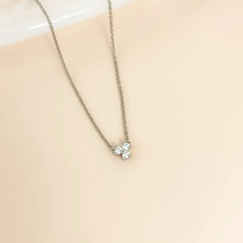 Tiffany&Co. Necklace Aria Collection Necklace18KW hite Gold Diamond18KW hite Gold Diamond One Size40cm — cover view 5 of 7