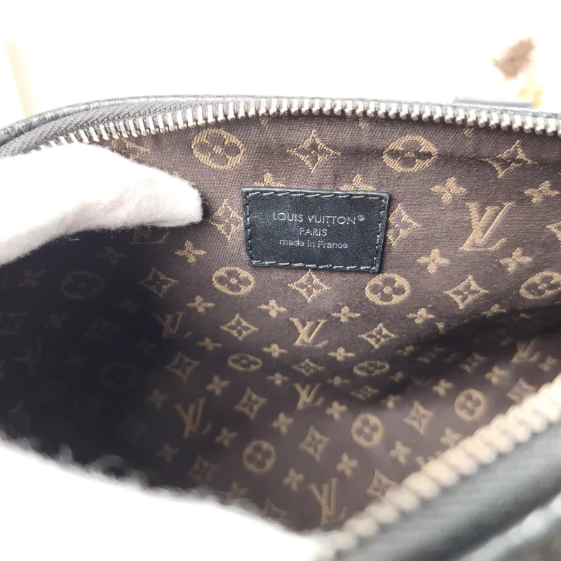 Louis Vuitton Top Handle Bag BIKER Black Lambskin Small 30 × 12 × 12 cm — detail view 1 of 12